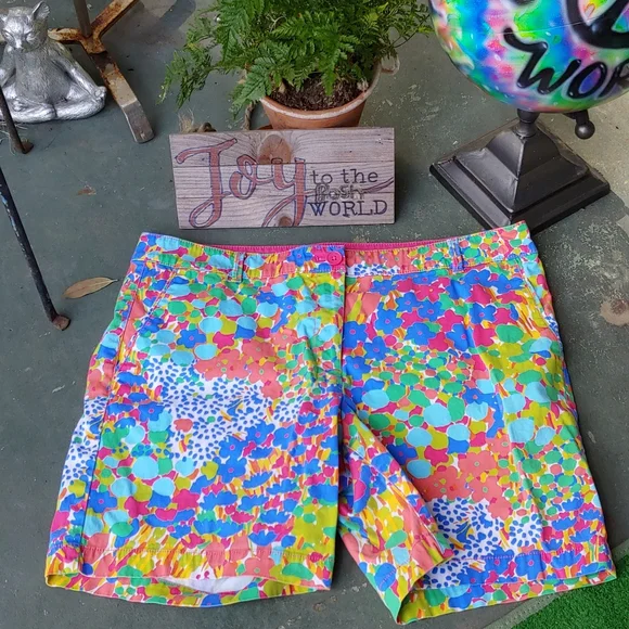 Talbots the Weekend short pink floral - Picture 1 of 3